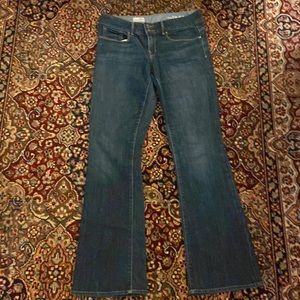 Gap 1969 Perfect Boot Jeans 28/6r Medium Dark Wash 9” rise; 32” inseam